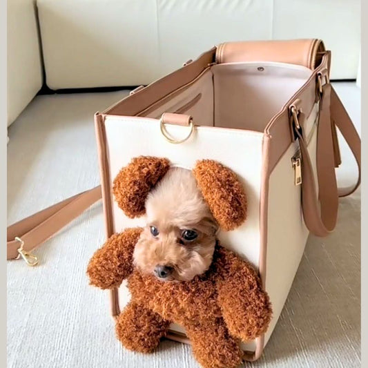 ComfyDog Teddy Carrier™-用犬のキャリーバッグ