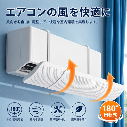AirFlowGuard™風向き調整パネル