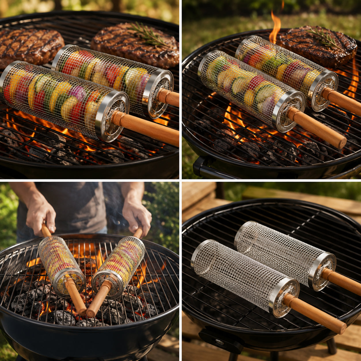 BBQMaster™ 焦げ知らず万能グリル