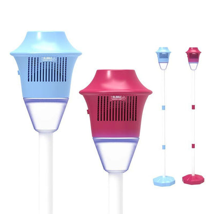 カラフルLED付き！高さ調節できるバブルマシンで、おうち時間がもっと楽しく✨