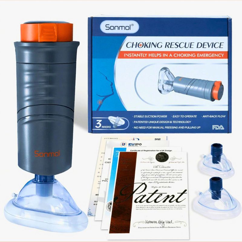 SafeAir Rescue™-窒息の際に役立つ追加の助けです。